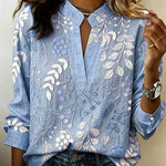 EDEN CHIC HIGH-NECK BLOUSE
