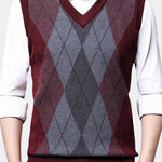 Academic Essential Knit Vest - Cross & Crown