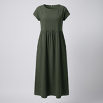 AVA LUXE FLUID MIDI DRESS