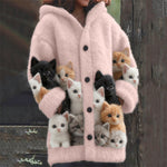 Durchdacht designte Strickjacke