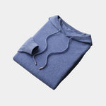 100% Cashmere Hooded Sweater - Cross & Crown
