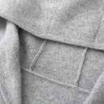 100% Merino Wool Zip Solid Color Sweater - Cross & Crown