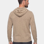 100% Cashmere Hooded Sweater - Cross & Crown