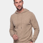100% Cashmere Hooded Sweater - Cross & Crown