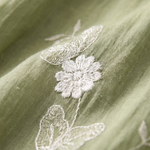 EMILY COTTON TOP WITH EMBROIDERED FLOWERS