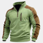 Urban Explorer High Collar Quarter Zip Pullover - Cross & Crown