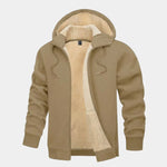 Winter Core Sherpa Hoodie Jacket - Cross & Crown