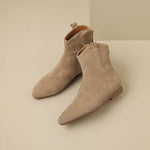 Renata Genuine Suede Chelsea Boots
