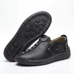 BURLEIGH EASY-ON ZIP LOAFERS