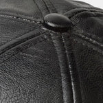 Rustic Crown Leather Cap  - Cross & Crown
