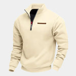 Slate Urban High Collar Pullover - Cross & Crown