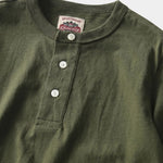 Pure Cotton Henley T-Shirt - Cross & Crown
