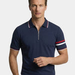Horizon Striped Polo - Cross & Crown