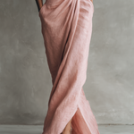 SOFI PURE ELEGANCE V-NECK DRESS