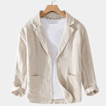 Oldbrook Summer Linen Blazer - Cross & Crown