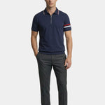 Horizon Striped Polo - Cross & Crown
