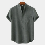 Executive Resort Linen Shirt - Cross & Crown