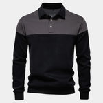 Alpine Zip-Neck Polo Pullover - Cross & Crown