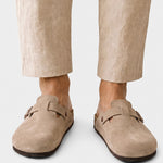 Essential Suede Clogs - Cross & Crown
