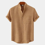 Executive Resort Linen Shirt - Cross & Crown