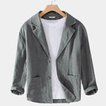 Oldbrook Summer Linen Blazer - Cross & Crown