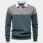 Alpine Zip-Neck Polo Pullover - Cross & Crown