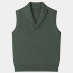British Knit Vest Waistcoat - Cross & Crown