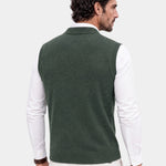 British Knit Vest Waistcoat - Cross & Crown