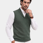 British Knit Vest Waistcoat - Cross & Crown