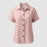 ZARA BUTTON FRONT BLOUSE