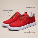 RUPERT CASUAL CANVAS TRAINERS