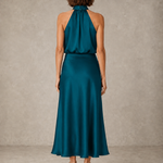 Harper | Halter Satin Evening
