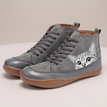 CLEO FELINE LEATHER BOOTS