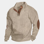 Classic High Collar Pullover - Cross & Crown