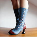 Anmutige orthopädische Stiefel für einen modernen Look