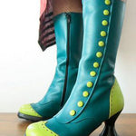 Anmutige orthopädische Stiefel für einen modernen Look