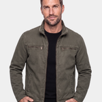 Valmont Vintage Olive Field Jacket - Cross & Crown