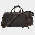 Continental Weekender Leather Travel Bag - Cross & Crown