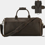 Continental Weekender Leather Travel Bag - Cross & Crown