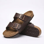 Continental Twin-Buckle Sandals - Cross & Crown