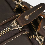 Continental Weekender Leather Travel Bag - Cross & Crown