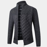 Vertex Diamond-Panel Jacket – Cross & Crown