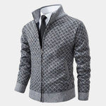 Vintage Jacquard Cardigan - Cross & Crown