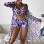 Barrie® | Three-piece Bikini With Print