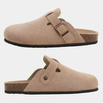 Bavarian Artisan Suede Clog - Cross & Crown