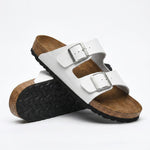 Continental Twin-Buckle Sandals - Cross & Crown