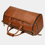 Continental Weekender Leather Travel Bag - Cross & Crown