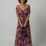 Calen | Off Shoulder Flow Midi Dresses
