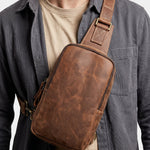 The Vanguard Leather Bag - Cross & Crown
