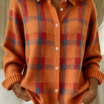 Colette™ | Plaid Cardigan